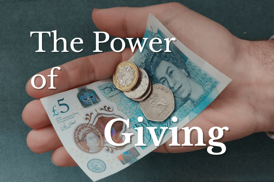 Lessons From a Wanderer: The Power of Giving
